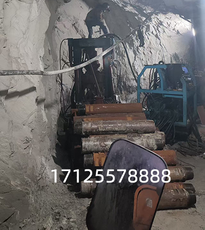 煤礦瓦斯抽排井2條施工現場